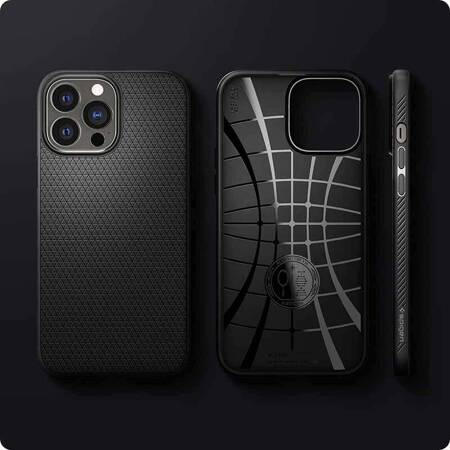 Spigen Liquid Air - Case for iPhone 13 Pro Max (Black)