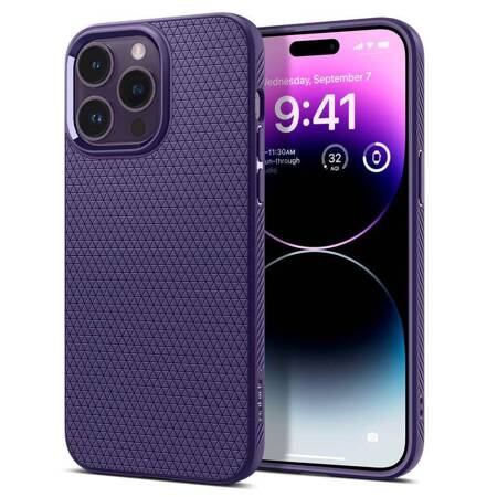 Spigen Liquid Air - Case for iPhone 14 (Deep Purple)