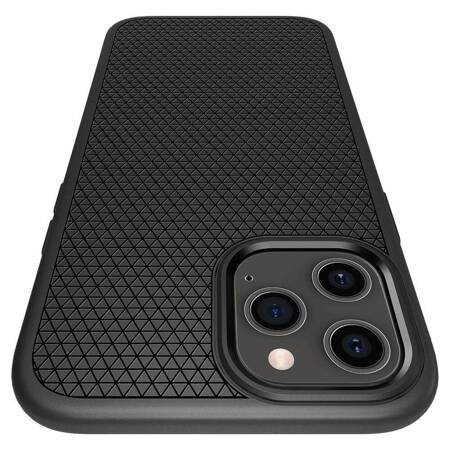 Spigen Liquid Air iPhone 12/12 Pro 6,1" czarny/black matte ACS01701