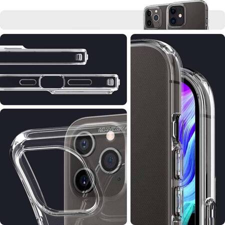 Spigen Liquid Crystal - Case for iPhone 12 / iPhone 12 Pro Case (Clear)