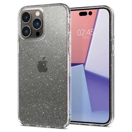 Spigen Liquid Crystal Glitter - Etui do Apple iPhone 14 Pro (Przezroczysty)