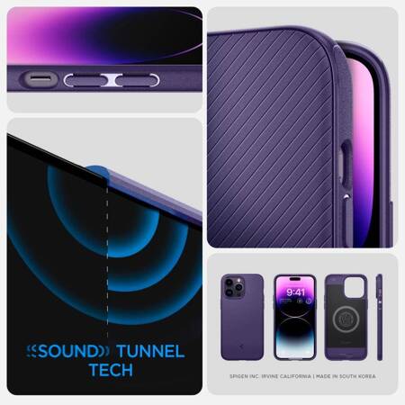 Spigen Mag Armor - Case for iPhone 14 Pro Max (Deep Purple)