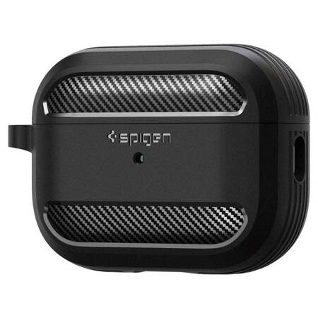 Spigen Rugged Armor - Case for Apple AirPods Pro 1 / 2 (Black)