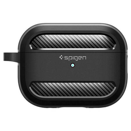 Spigen Rugged Armor - Case for Apple AirPods Pro 1 / 2 (Black)