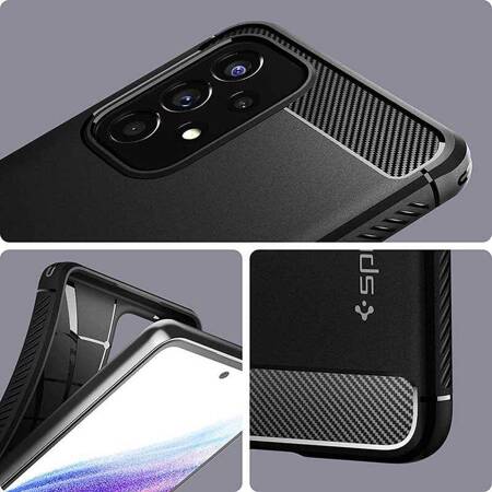 Spigen Rugged Armor - Case for Samsung Galaxy A53 5G (Black)