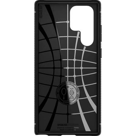 Spigen Rugged Armor - Case for Samsung Galaxy S22 Ultra (Black)