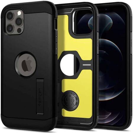 Spigen Tough Armor - Case for iPhone 12 / iPhone 12 Pro (Black)