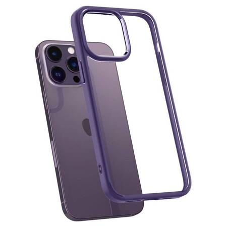 Spigen Ultra Hybrid - Case for iPhone 14 Pro Max (Deep Purple)