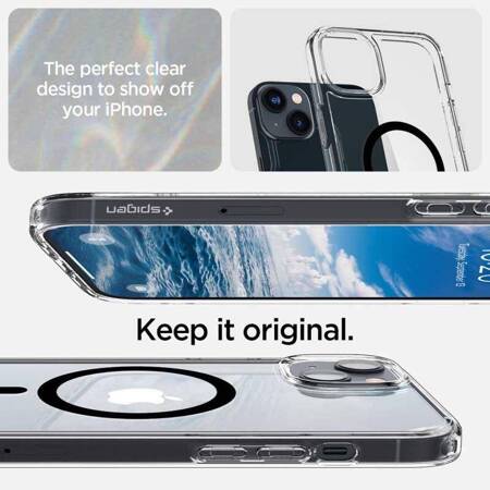 Spigen Ultra Hybrid Mag MagSafe – Etui do Apple iPhone 14 Plus (Czarny)