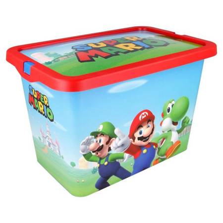 Super Mario - Container / organizer for toys 7 l