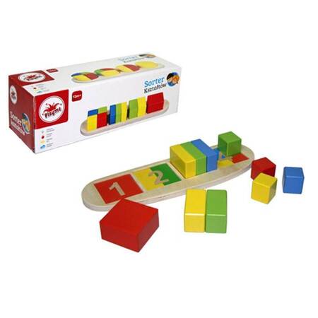 Top Bright - Wooden puzzle for learning shapes and numbers