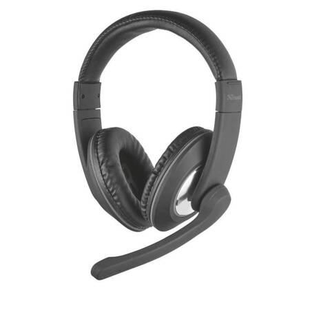 Trust Reno - Headset with microphone (Black)