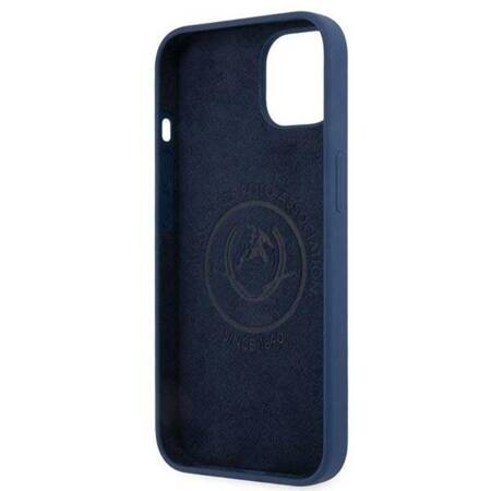 US Polo Assn Silicone Logo - Case for iPhone 13 (Navy blue)