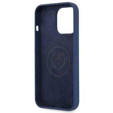 US Polo Assn Silicone Logo - Case for iPhone 13 Pro Max (Navy blue)