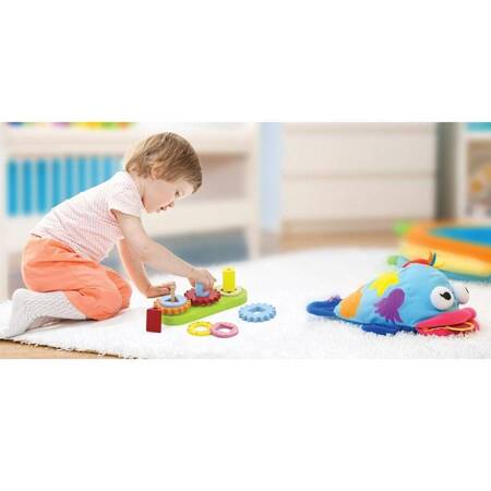 Viga Toys - Motor skills puzzle geometric shapes and gears