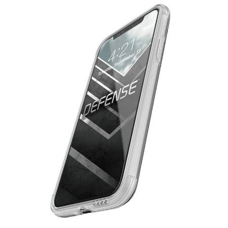 X-Doria Defense Shield - Aluminum Case for iPhone Xs / X (Drop test 3m) (Silver/Clear)