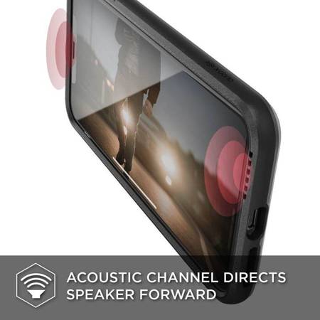 X-Doria Defense Ultra - Aluminum Case for iPhone Xs Max (Drop test 4m) (Black)