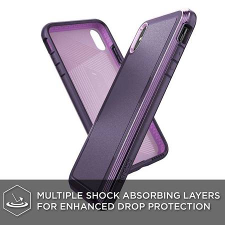 X-Doria Defense Ultra - Aluminum Case for iPhone Xs Max (Drop test 4m) (Purple)