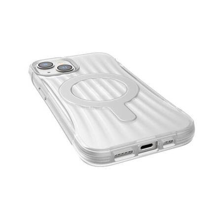 X-Doria Raptic Clutch MagSafe - Biodegradable case for iPhone 14 (Drop-Tested 3m) (Clear)