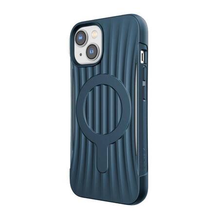 X-Doria Raptic Clutch MagSafe - Biodegradable case for iPhone 14 (Drop-Tested 3m) (Marine Blue)