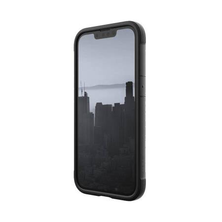 X-Doria Raptic Shield - Aluminum Case for iPhone 14 (Drop-Tested 3m) (Black)