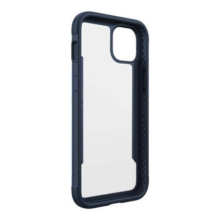 X-Doria Raptic Shield - Aluminum Case for iPhone 14 Plus (Drop-Tested 3m) (Marine Blue)