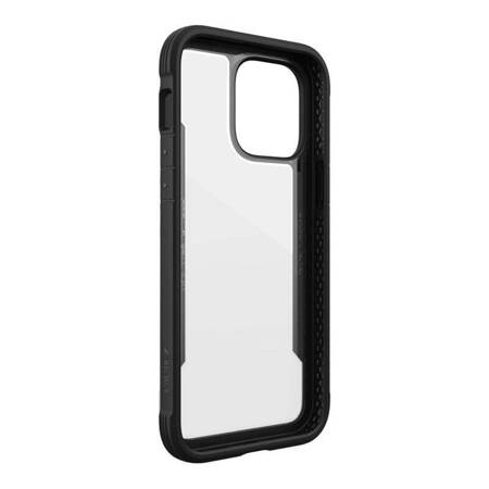 X-Doria Raptic Shield - Aluminum Case for iPhone 14 Pro Max (Drop-Tested 3m) (Black)