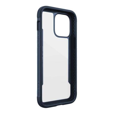 X-Doria Raptic Shield - Aluminum Case for iPhone 14 Pro Max (Drop-Tested 3m) (Marine Blue)