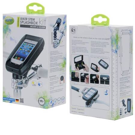 iGrip Universal Biker Stem Splashbox for smartphones