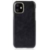 Crong Essential Cover - PU Leather Case for iPhone 11 (Black)