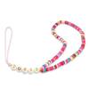 Guess Phone Strap Beads Heishi Multicolor Pink
