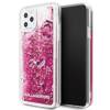 Karl Lagerfeld Glitter Liquid Floatting Charms - Case iPhone 11 Pro Max (Pink Floatting Charms)