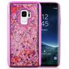 Zizo Liquid Glitter Star Case for Samsung Galaxy S9 (Pink)