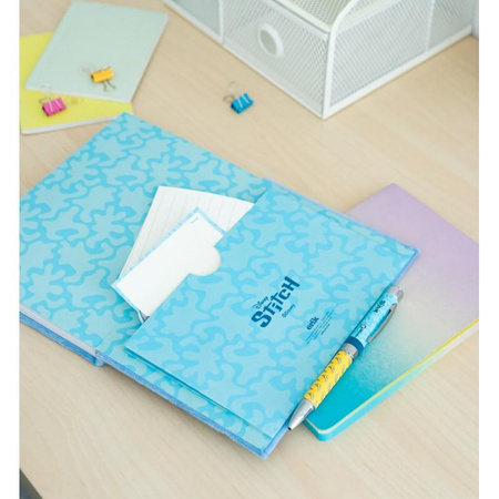 Disney Stitch - Plush A5 notebook + pen flashlight from the Tropical collection