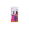 BBQ - Allume-gaz pour barbecue / cuisine 14 cm 2 pcs. (rose/violet)