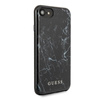 Guess Marble - Tasche iPhone SE 2020 / 8 / 7 (Schwarz)