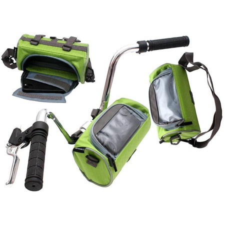 BIKE POCKET FOR TELEPHONE ON HANDLEHOLDER, Small Shoulder Bag, with Pocket