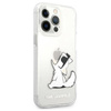Karl Lagerfeld Choupette Fun - iPhone 13 Pro tok (átlátszó)