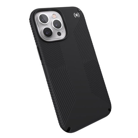 Speck Presidio2 Grip - protiskluzové pouzdro pro iPhone 13 Pro Max / iPhone 12 Pro Max (černé)