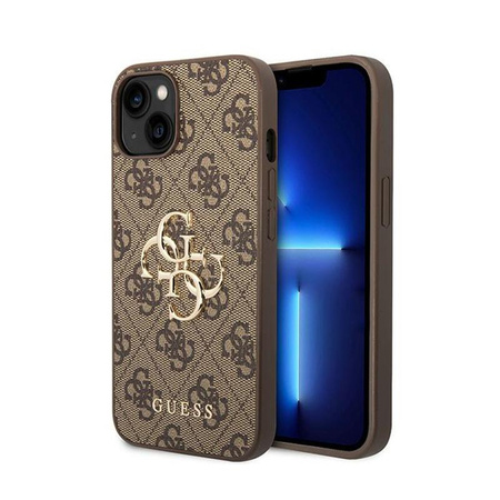 Guess 4G Big Metal Logo - iPhone 15 / 14 / 13 tok (barna)