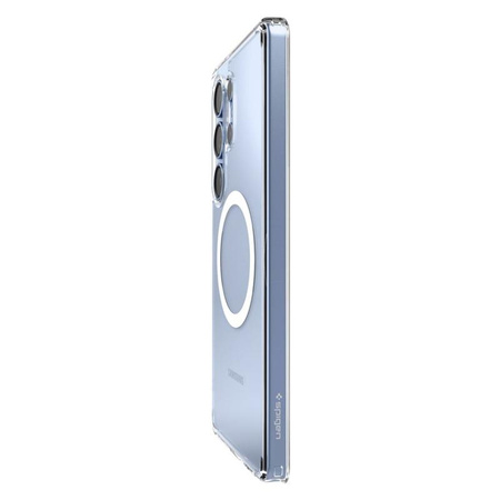 Spigen Ultra Hybrid Mag MagSafe - Case for Samsung Galaxy S25 Ultra (Clear / White)