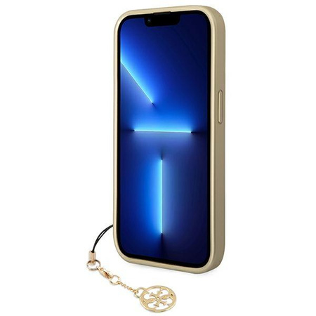 Guess 4G Charms Collection - iPhone 14 Pro Max Case (brown)