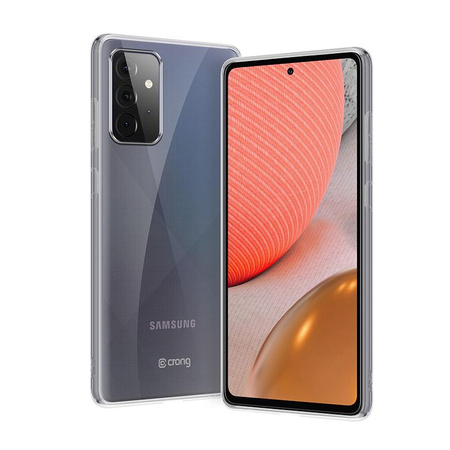 Crong Crystal Slim tok - Samsung Galaxy A72 tok (átlátszó)