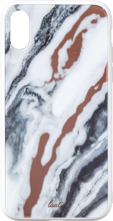Laut MINERAL GLASS - iPhone Xs Max tok (ásványi fehér)
