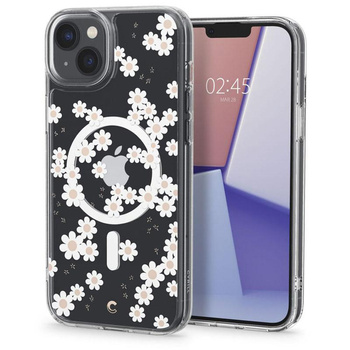 Spigen Cyrill Cecile MagSafe - pouzdro pro iPhone 14 (White Daisy)