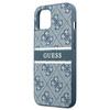 Guess 4G Printed Stripe - Coque pour iPhone 13 Mini (bleu)