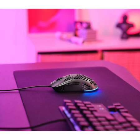 Trust GXT 928 Helox - Optická myš pro hráče 6400 DPI a RGB (černá)