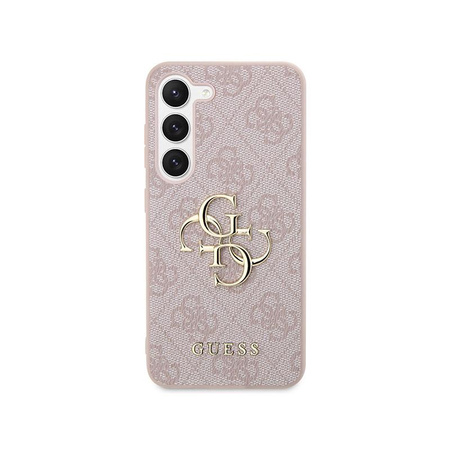 Guess 4G Big Metal Logo - Samsung Galaxy S23 Case (pink)