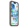 Silikonové pouzdro Apple - Silikonové pouzdro s MagSafe pro iPhone 15 (Popelově hnědé)