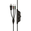 Trust GXT 460 Varzz - Casque d'écoute pour joueurs avec éclairage (noir)